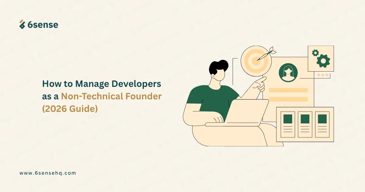 How to manage developers as a non-technical founder with clear goals, communication, and team direction.