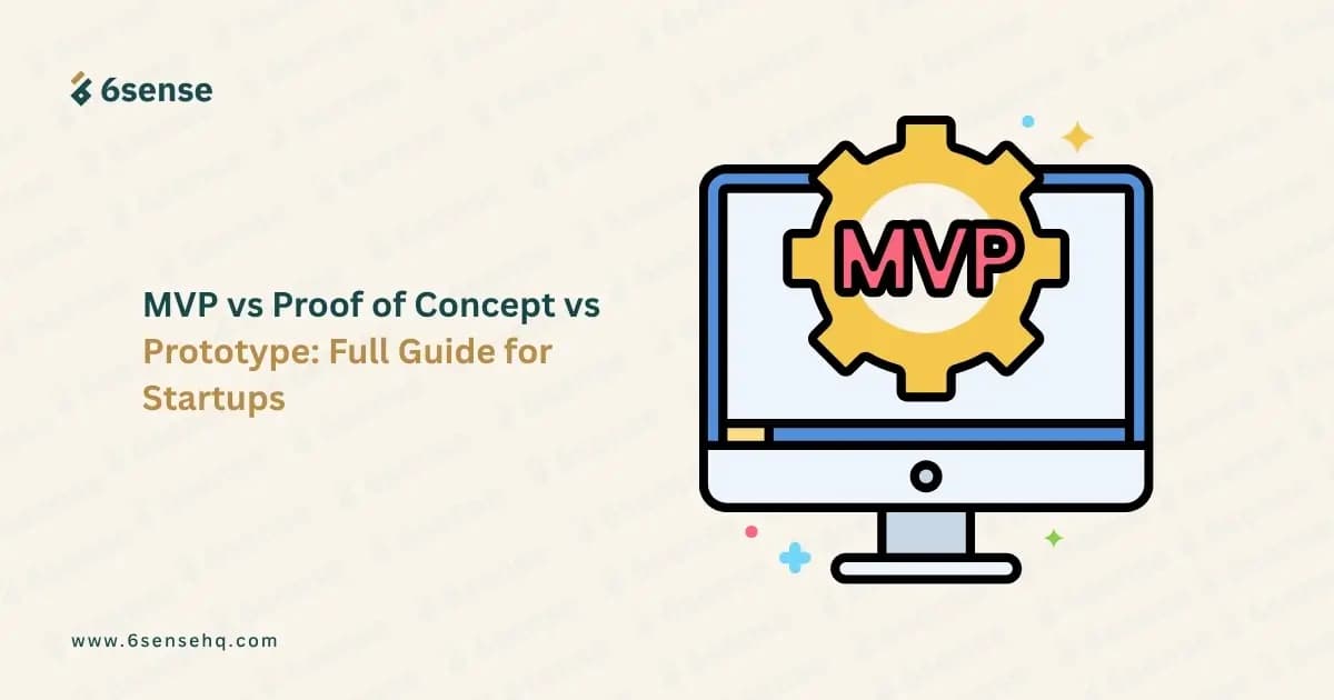 Full guide for startups explaining MVP vs Proof of Concept vs Prototype in product development.