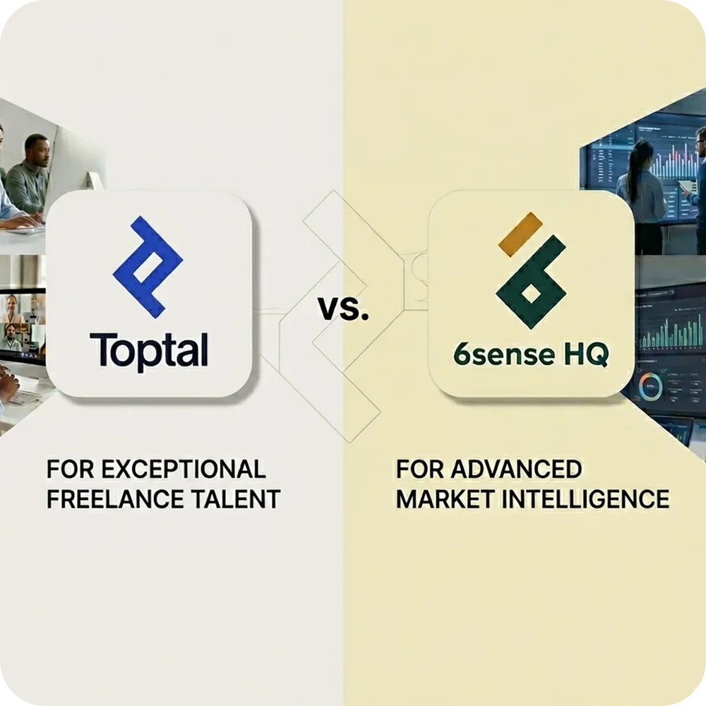 6sense HQ vs Toptal comparison