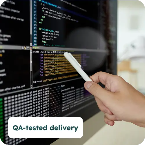 .NET code delivered by 6sense HQ developers