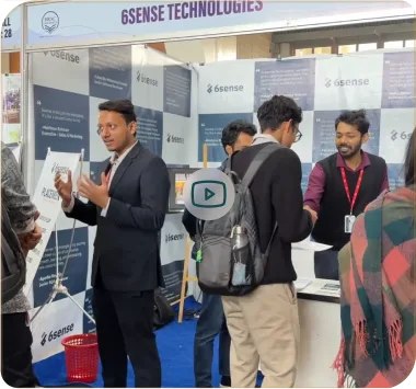 6sense HQ booth at BRAC University Career Fair 2024
